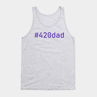 420 Dad - Indigo Tank Top